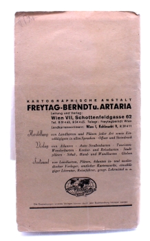 Freytag & Berndt's Pläne von Wien: Orientierungsplan mit Strassenverzeichnis 1:20.000
